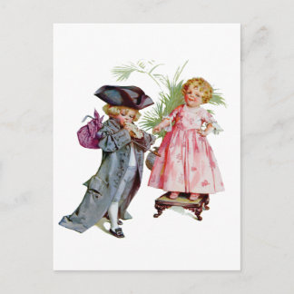 Postal El pequeño Benjamin Franklin