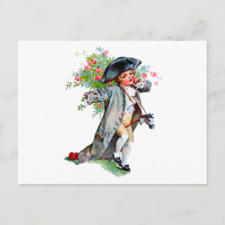 Postal El pequeño Paul Revere