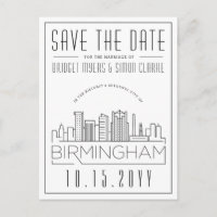 El perfil estilizado del Boda de Birmingham Save t