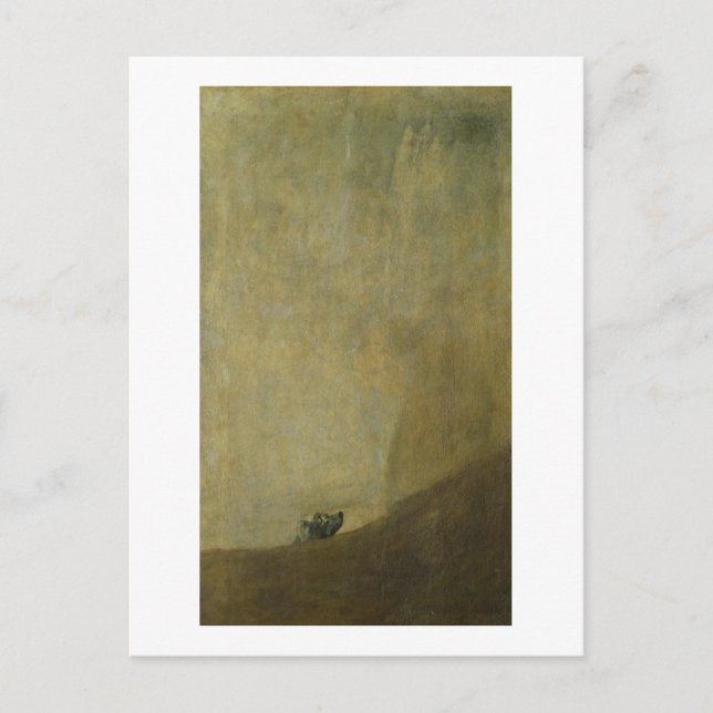 Postal El perro, 1820-23 (Anverso)