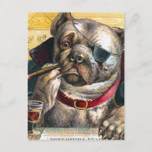 Postal El perro de Bouncer