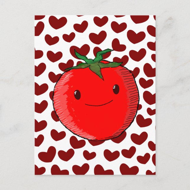 Postal El Personalizado del tomate Lover (Anverso)