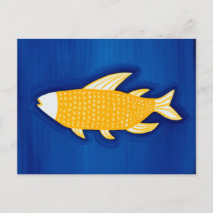 Postal El pescado de 1998