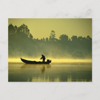 Postal El pescador