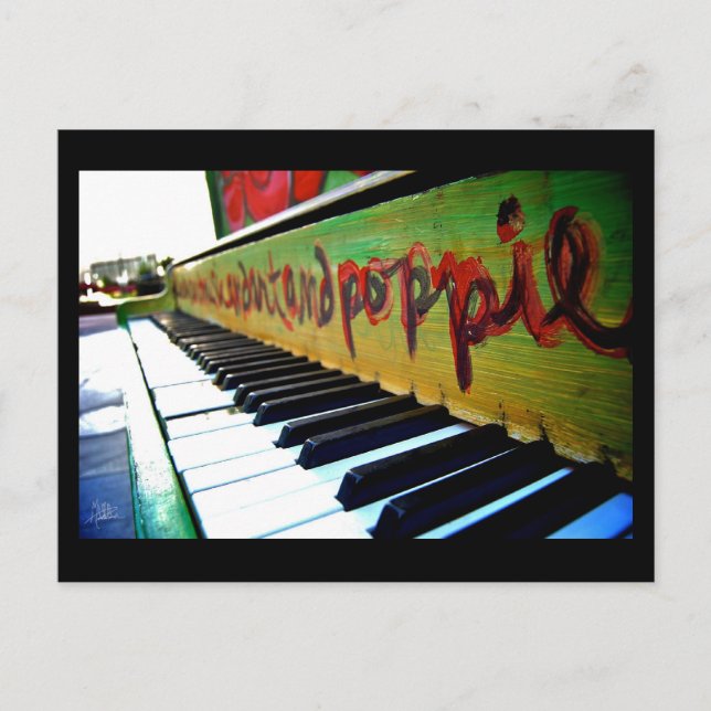 Postal El piano, el centro de Denver [postal] (Anverso)