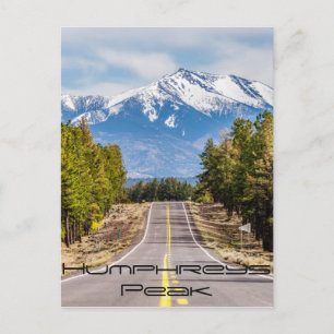Postal el pico de montura de humphrey en arizona cerca de