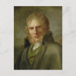Postal El pintor Caspar David Friedrich