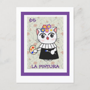 Postal El pintor, La Pintura,
