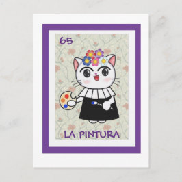 Postal El pintor, La Pintura,