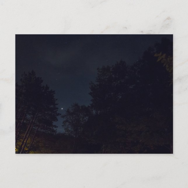 Postal El planeta Mars visto desde el Parque Estatal Van  (Anverso)