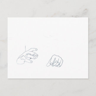 Postal El poder de las manos
