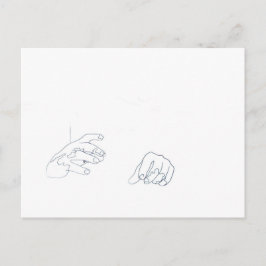 Postal El poder de las manos