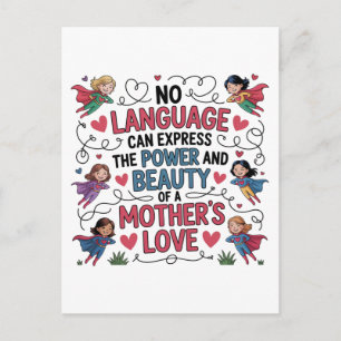 Postal El Poder Y La Belleza Del Amor De Una Madre
