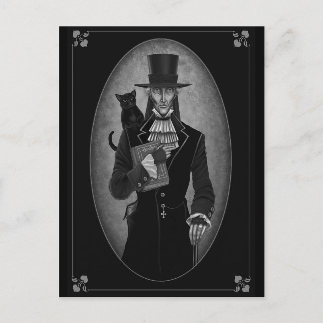 Postal El político (Anverso)