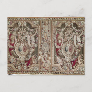 Postal El portiere del famoso taller de Gobelins