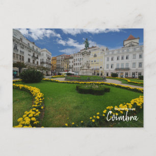 Postal El Portugal real - Coimbra