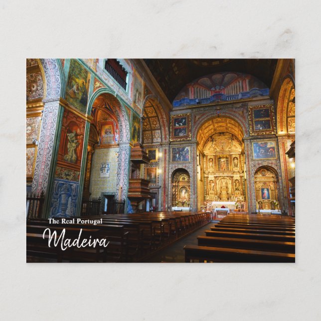 Postal El Portugal real - Madeira (Anverso)