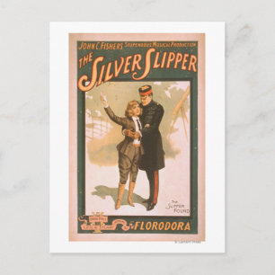 Postal El Poster de teatro musical Silver Slipper #1