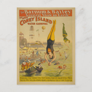Postal El Poster del Gran Carnaval del Agua de la Isla de
