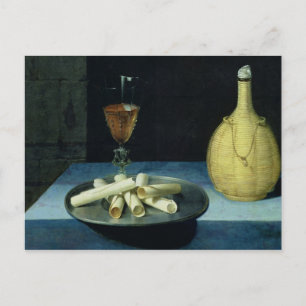 Postal El postre de las obleas