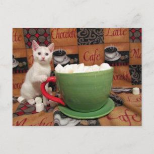 Postal El postre malvavisco de Audrey