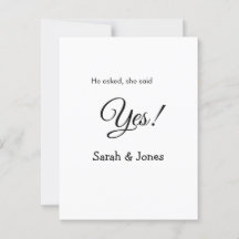 Él preguntó ella dijo que sí compromiso simple min