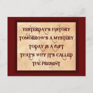 Postal El presente