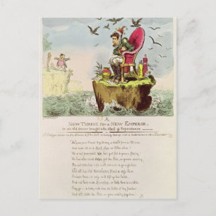 Postal El presidente de Elba de Boney, publicado por S. K