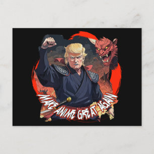Postal El presidente Trump vuelve a hacer grande el ánimo