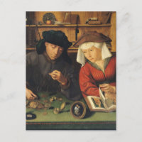 El prestamista del dinero y su esposa, 1514