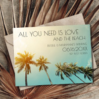 El presupuesto del Boda tropical de Love Beach sal