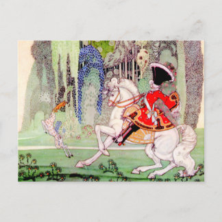 Postal El príncipe de Kay Nielsen encantado de la belleza