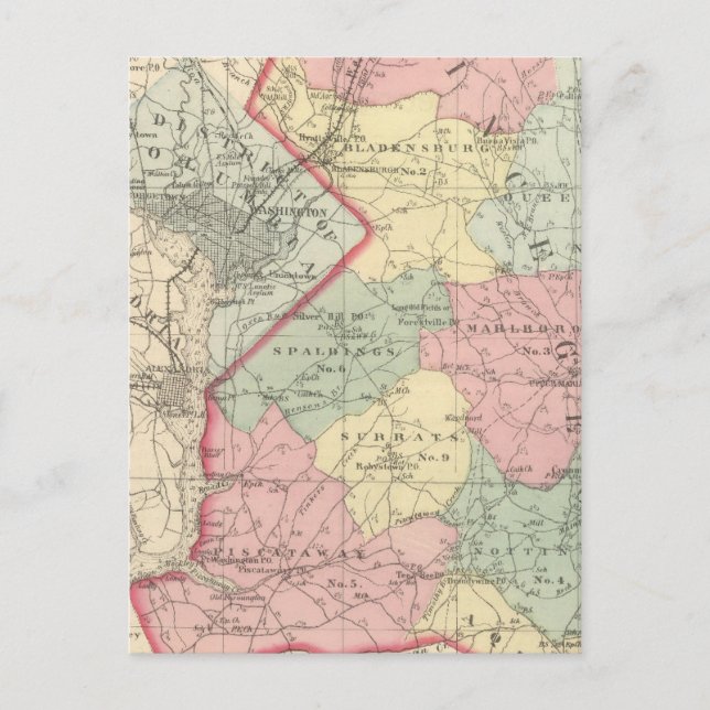 Postal El príncipe George (Anverso)