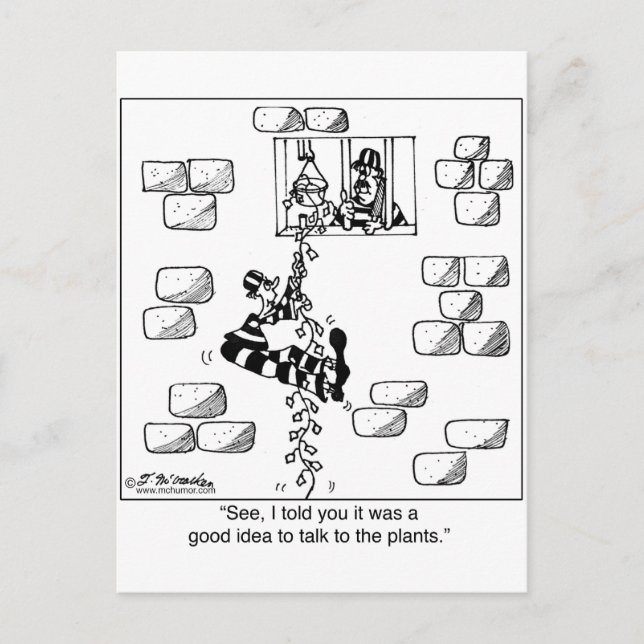 Postal El prisionero huye a través de un filósofo (Anverso)