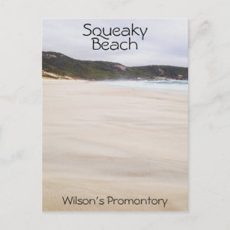Postal El promontorio de Squeaky Beach Wilson, Victoria