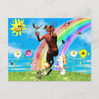 Postal El propio HECK privado del diablo