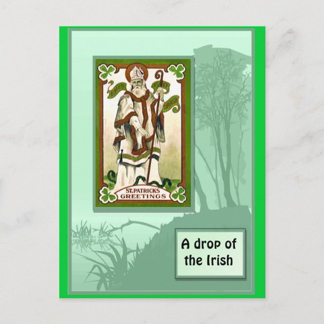 Postal El propio St Patrick (Anverso)