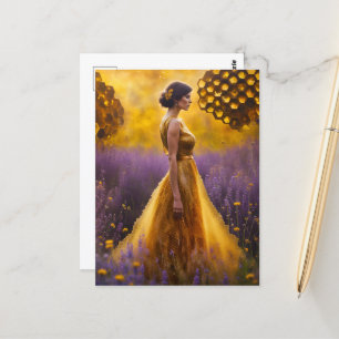 Postal El protector de las abejas