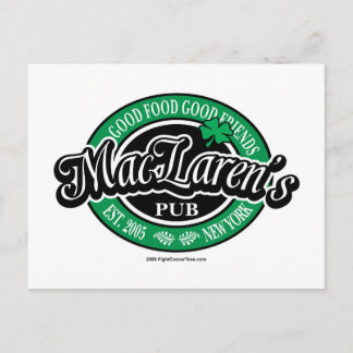 Postal El pub de MacLaren