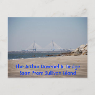 Postal El puente Arthur Ravenel Jr.
