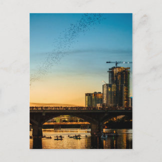 Postal El puente Bat de la Avenida del Congreso