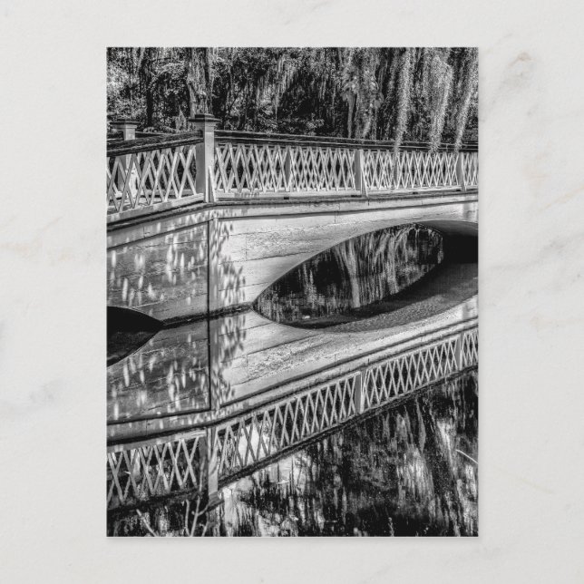 Postal El puente blanco largo (b&w).jpg (Anverso)
