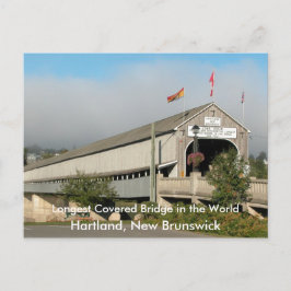 Postal El puente cubierto más largo en el Worl…