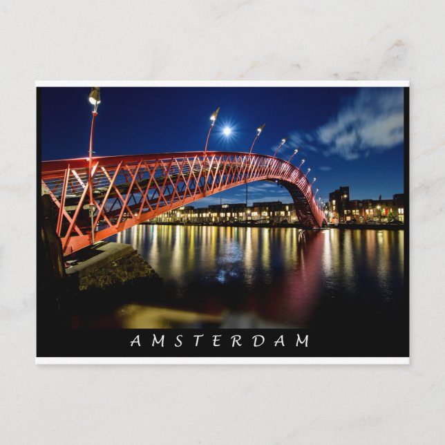 Postal El puente de Borneo (Anverso)