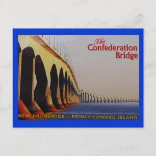POSTAL EL PUENTE DE LA CONFEDERACIÓN P-E-I CANADÁ