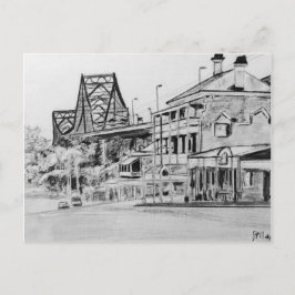 Postal El puente de la historia cumple 75 años