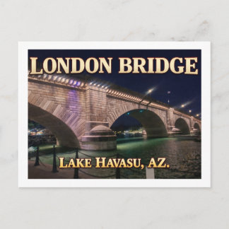 Postal El Puente de Londres Lago Havasu Arizona