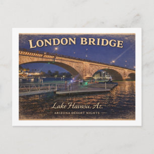 Postal El Puente de Londres Lago Havasu Arizona