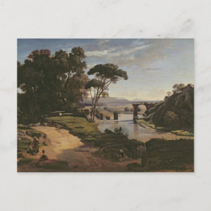 Postal El puente de Narni, c.1826-27