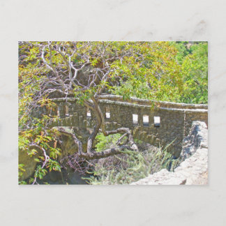 Postal El puente de piedra